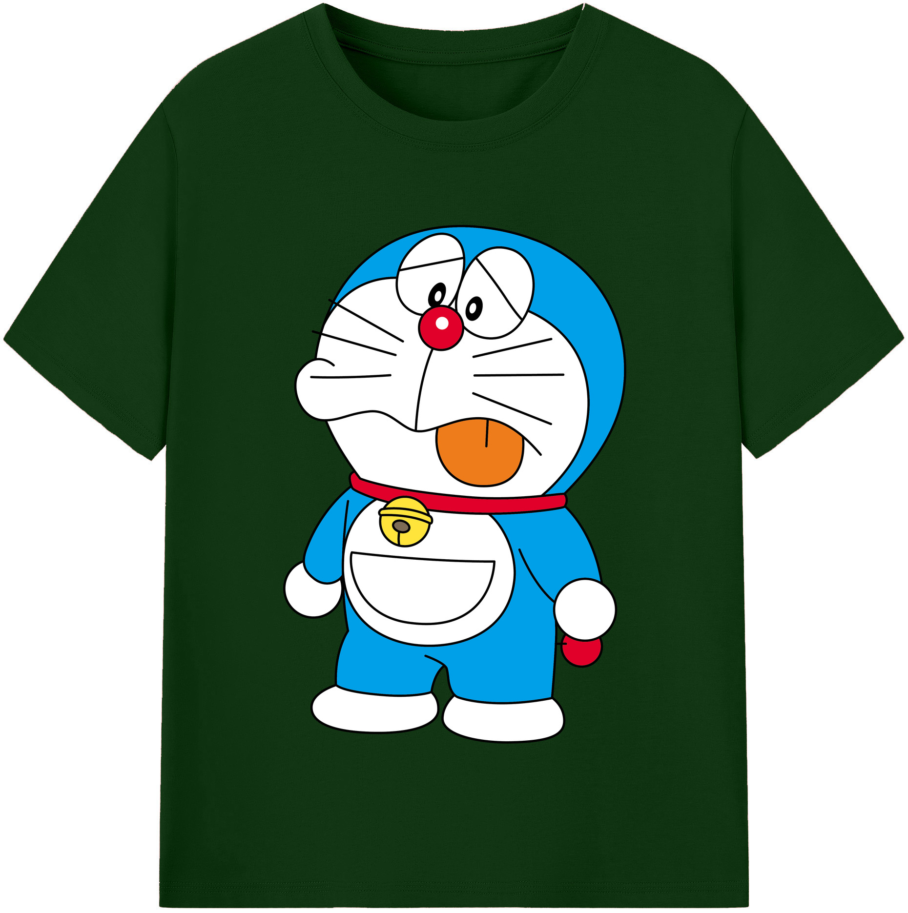 （画像用） ドラえもん Doraemon 綿100％半袖Tシャツ（フロントプリント）